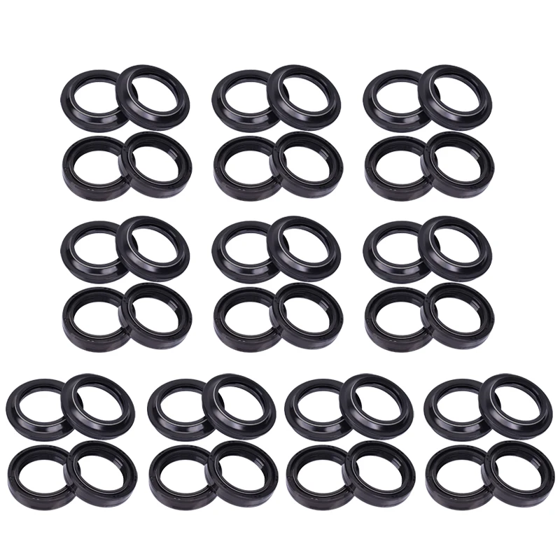 

41x54x11 Fork Oil Seal & Dust Cover For Kawasaki NINJA 650R Z750R ER6N ER6F KLR650 KLE650 ZX636 ZX600 ZX-6R ZX-6 ZX6-RR ZZR600