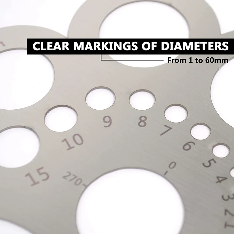 Инструмент Для Резки Кожи угловой резак Круглый шаблон для рисования