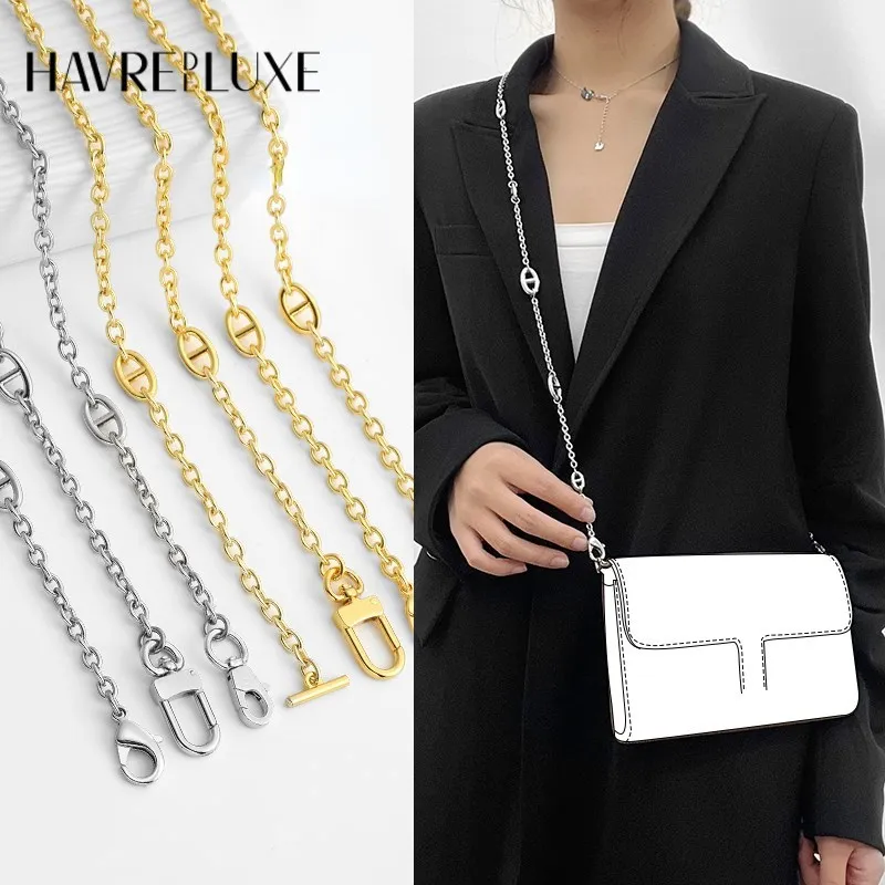 Chain Crossbody Transformation Bag Pig Nose Chain Shoulder DIY Accessories Bag Shoulder Strap Single Purchase