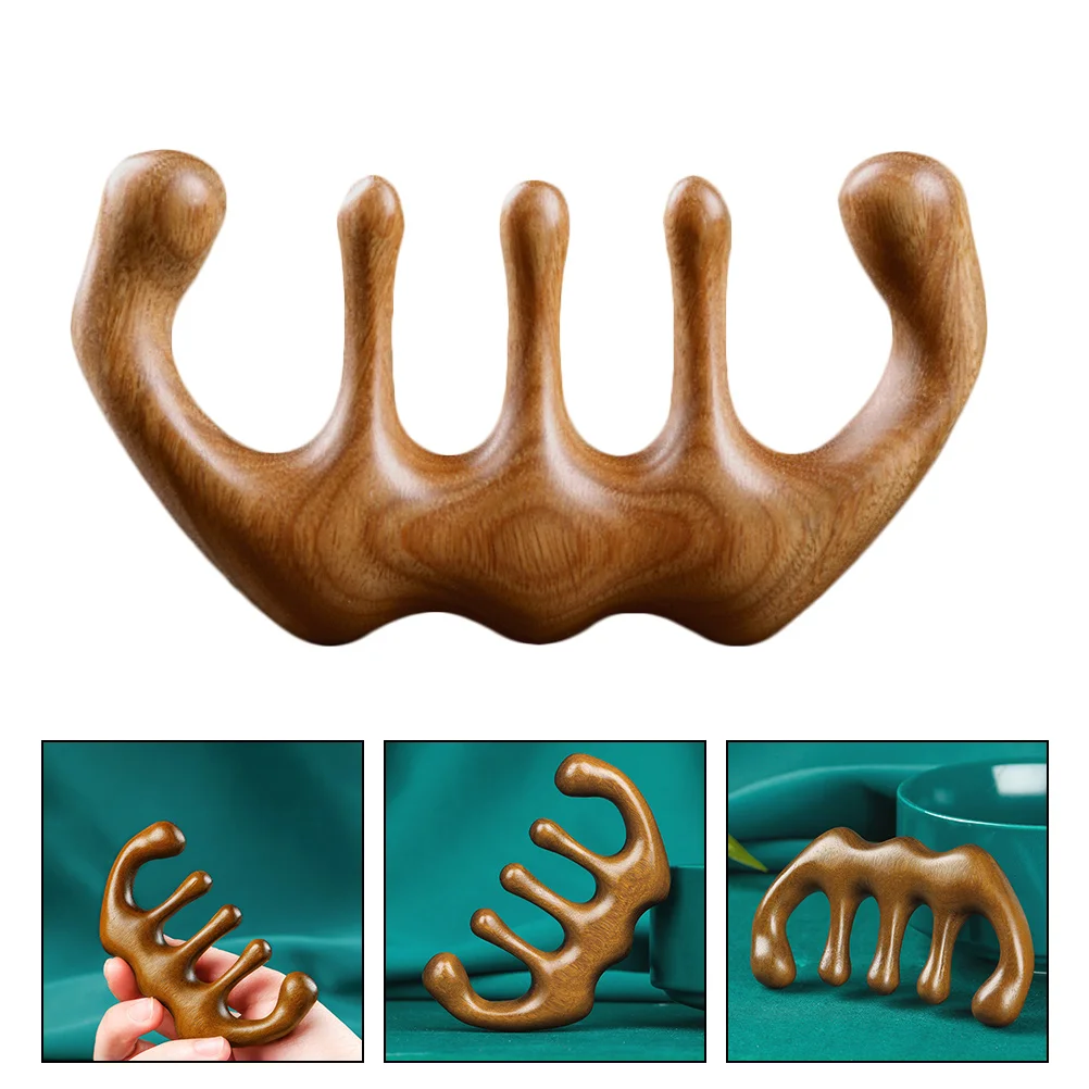 

Comb Hairwooden Scalp Head Guashacombs Board Brush Wood Portable Tool Detangle Care Stick Body Detangling Aging Anti
