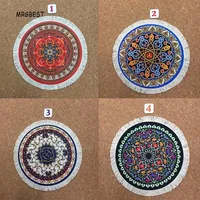 MRGBEST Round Persian Carpet Mouse Pad 220X220mm Color Pattern Computer Game Rubber Desk Pad Home Decoration Provide Comfort