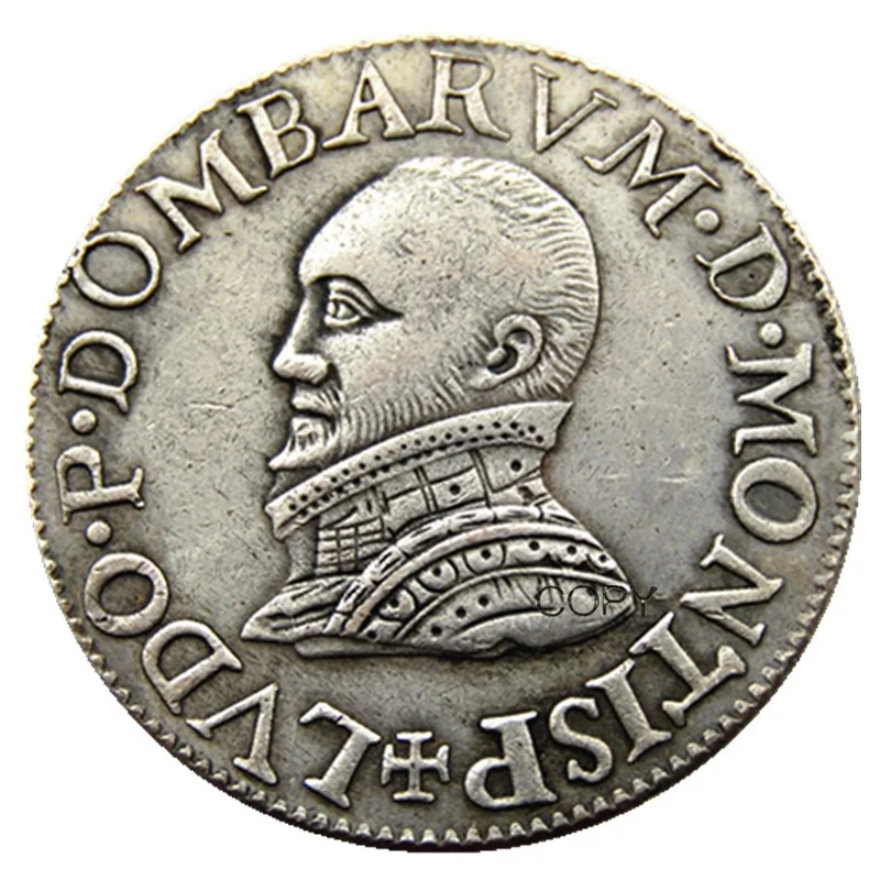 

1577 французские посеребренные копии монет