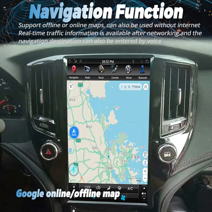 13 6-дюймовый экран Tesla Android 11 для Toyota Crown S210 2014 2019 автомобильный радиоприемник