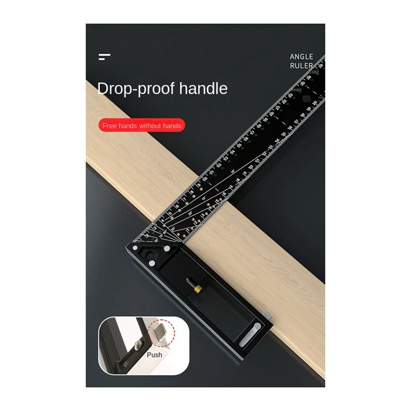 Многоугловая измерительная линейка-высококачественный профессиональный