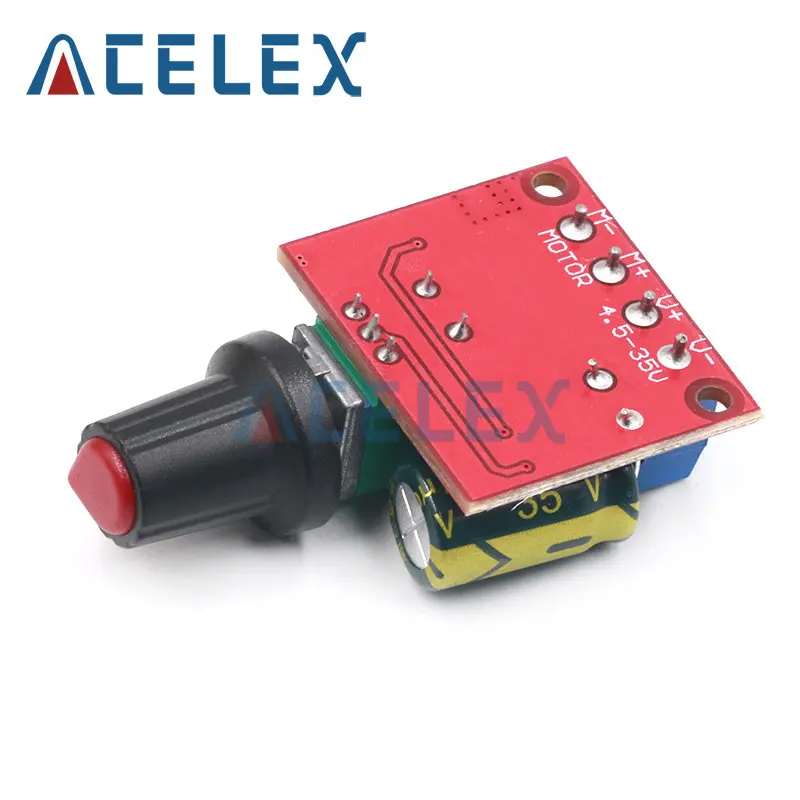 5A 90W PWM 12V Φ Module 4 5 V-35V Регулируемый регулятор скорости переключатель регулятора 24V |