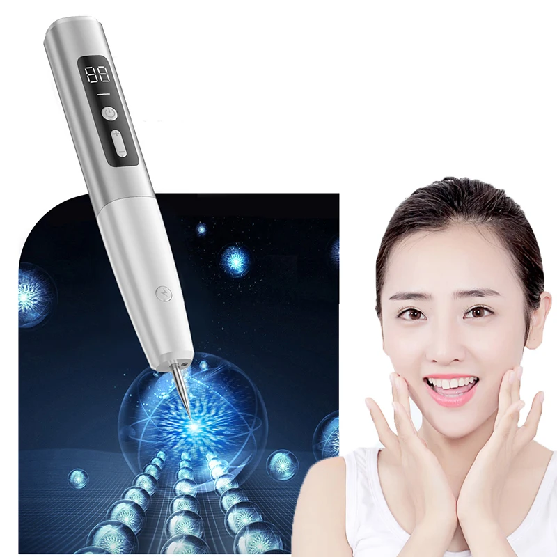 

15 Gear Skin Tag Remover Laser Plasma LED Electric Plasma Mole Removal Pen Dark Skin Wart Tag Tattoo Spot Remover Point Pen Tool