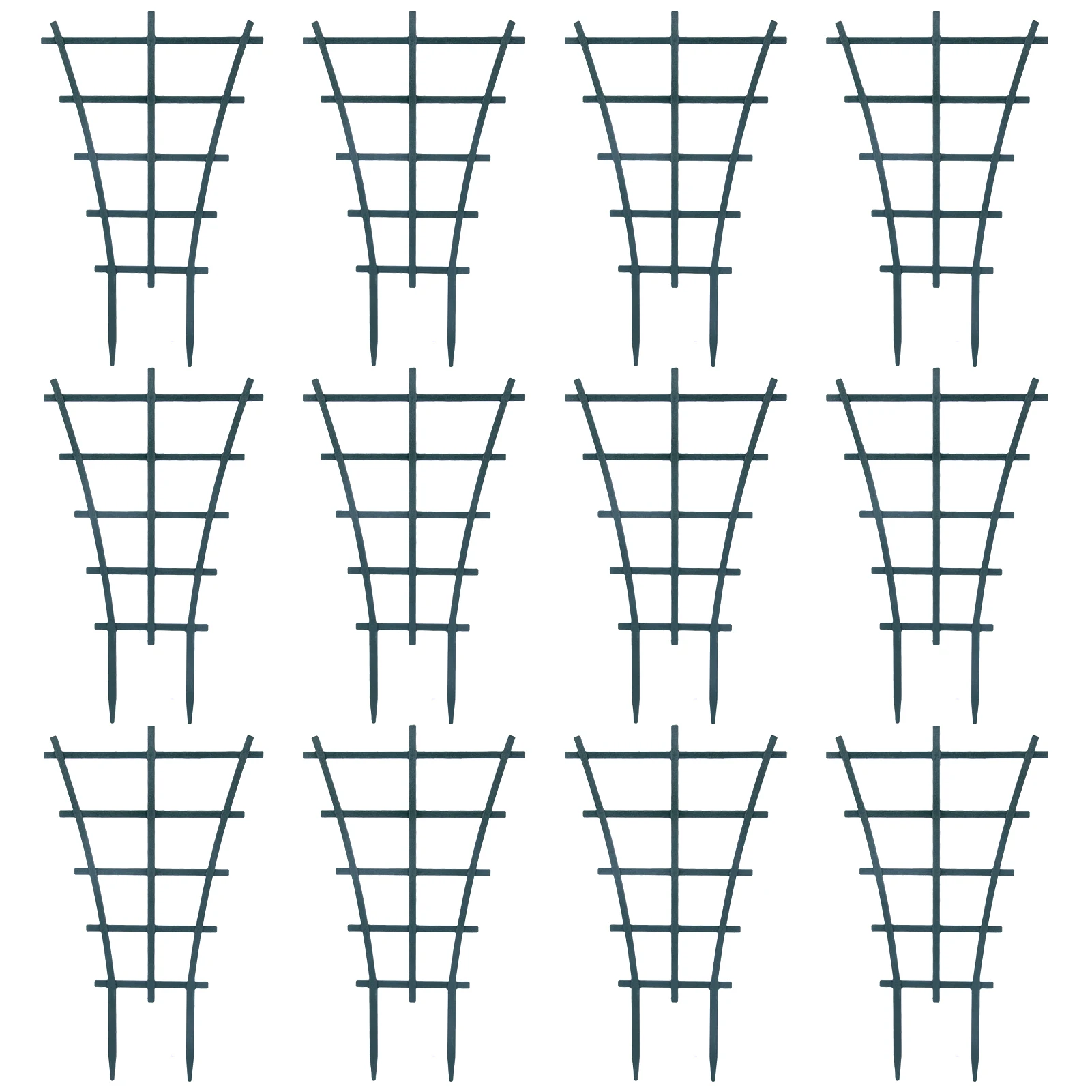 

Plant Trellis Cucumbers Garden Support Ivy Climbing Vines Flower Frame Potted Dark Green Superimposed DIY Growing Mini Indoor