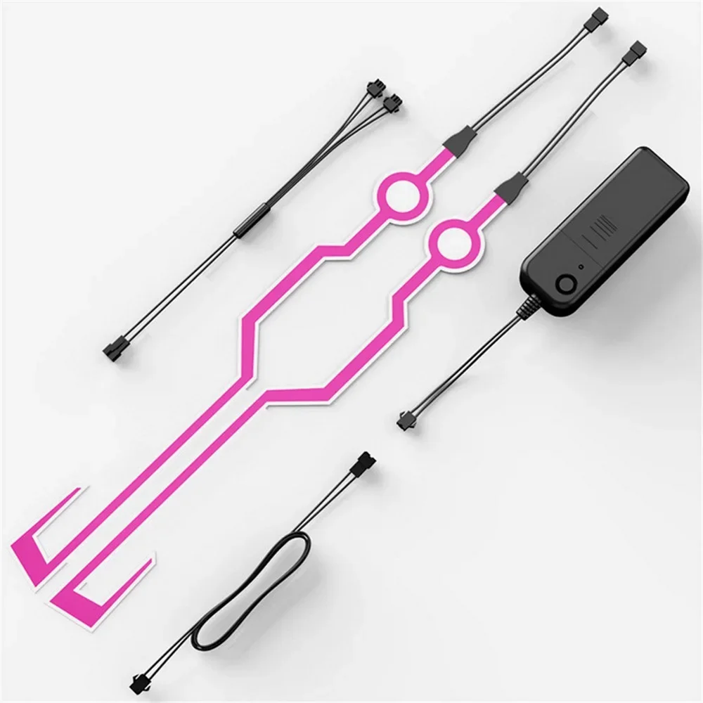 

Мотоциклетный шлем, защитная светодиодная полоса, с функцией отражения