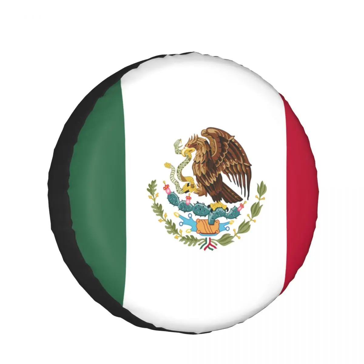 

Universal Car Tire Cover Case Spare Tire Wheel Bag Tyre Spare Storage Cover Polyester Mexico Flag