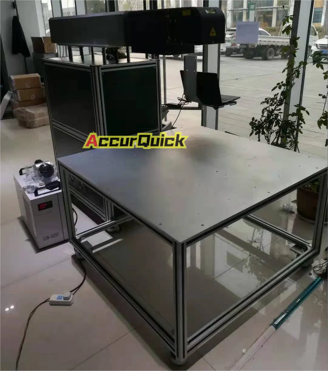 Металлическая трубка RF CO2 лазерный маркер FEELTEK динамическая фокусировка