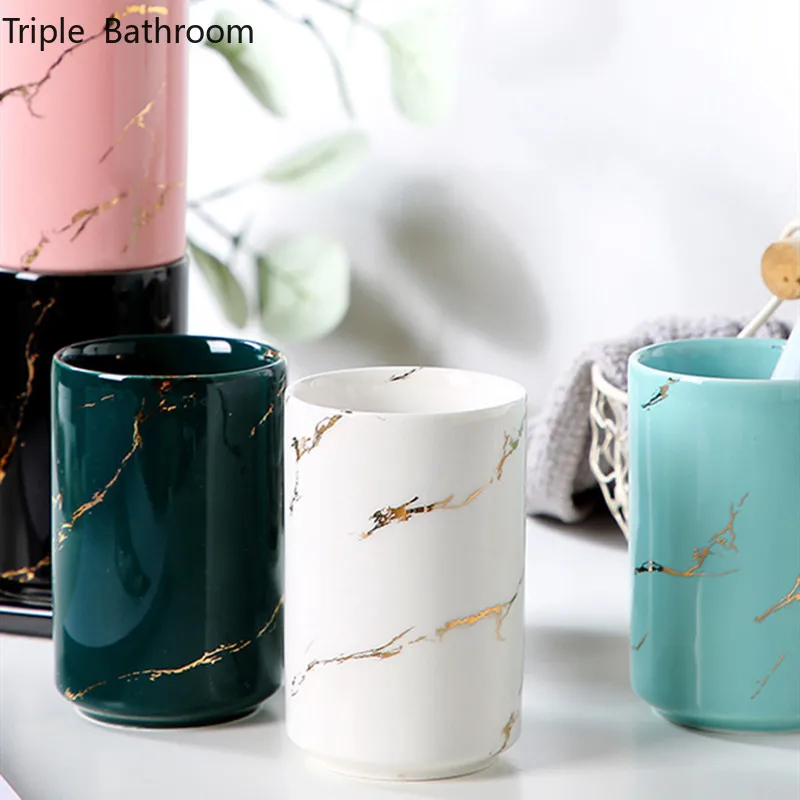 Керамическая кружка для полоскания рта в скандинавском стиле | Дом и сад