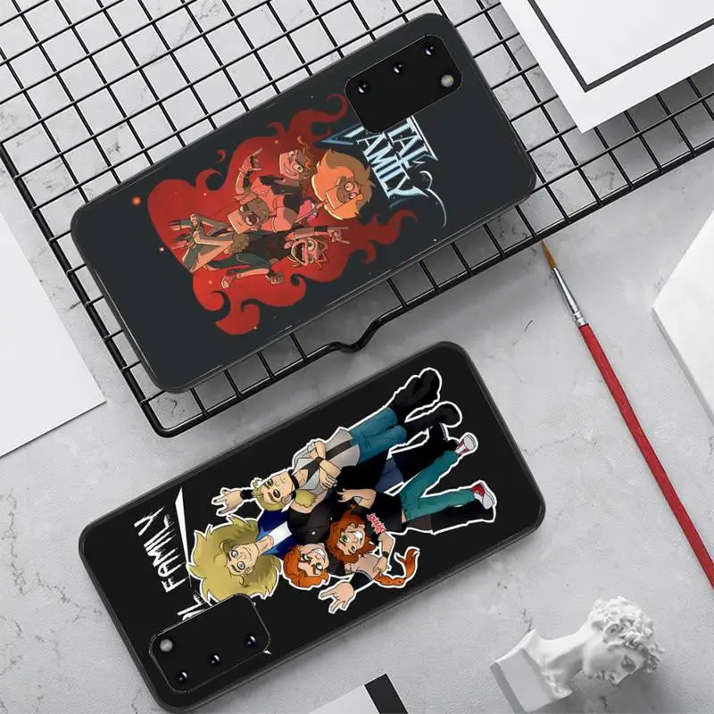 

Yinuoda cartoon metal family Phone Case for Samsung S20 lite S21 S10 S9 plus for Redmi Note8 9pro for Huawei Y6 cover