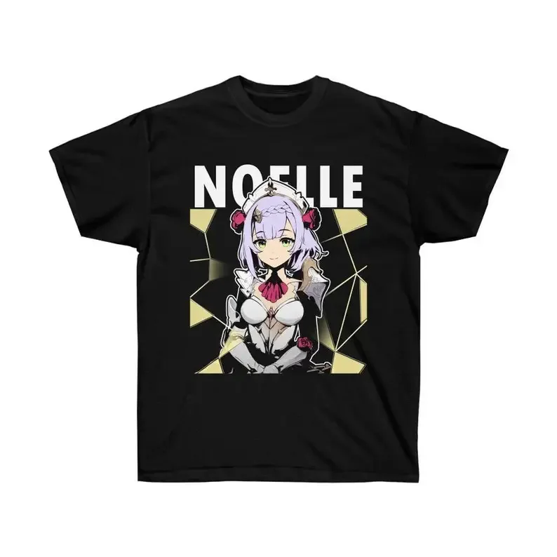 Фото Футболка унисекс Genshin Impact Noelle Art, ультра хлопок №2