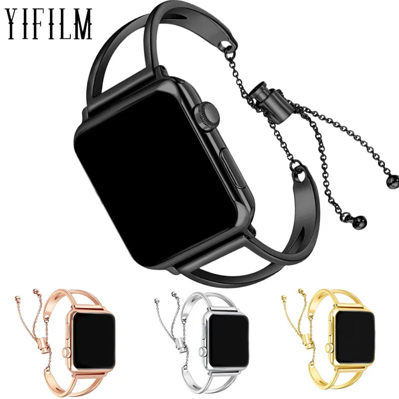 

Ремешок из нержавеющей стали для Apple IWatch Watch Band 6 5 4 3 SE 44 мм/42 мм 40 мм/38 мм