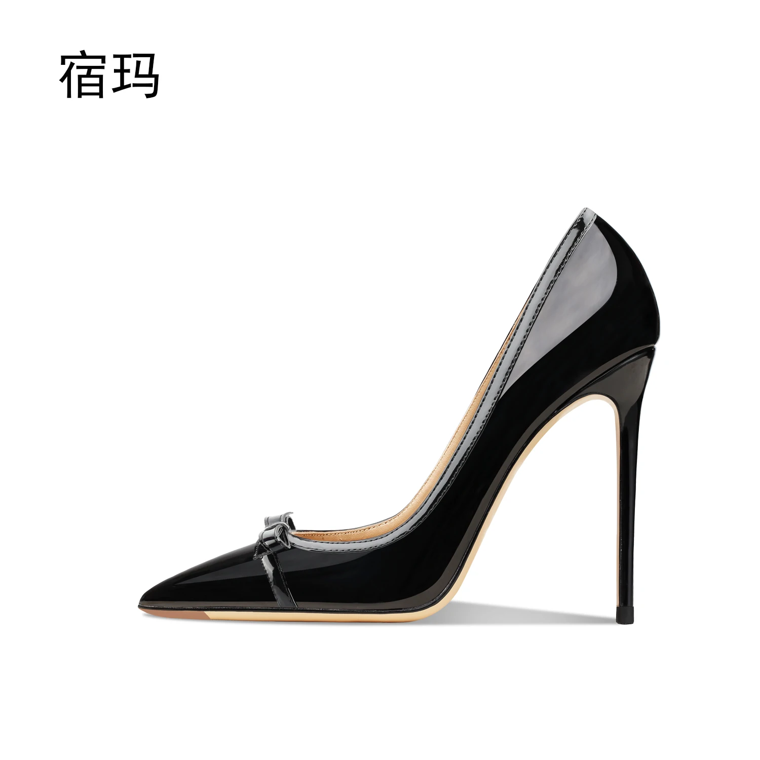 High Heels For Women 2023 New Bowknot Women's Heels Stiletto Pointed Toe Pumps Dress Club Prom Party Shoes Woman Ladies Shoes