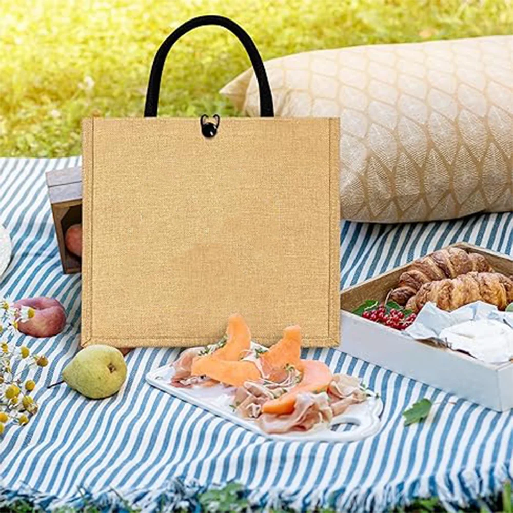 Сумка на плечо с льняными пуговицами органайзер золотыми цветами для хранения