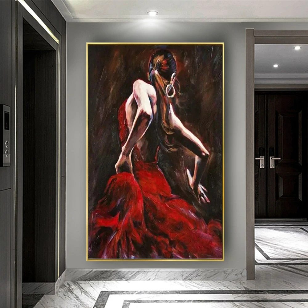 Современное искусство на холсте скандинавский домашний настенный художник