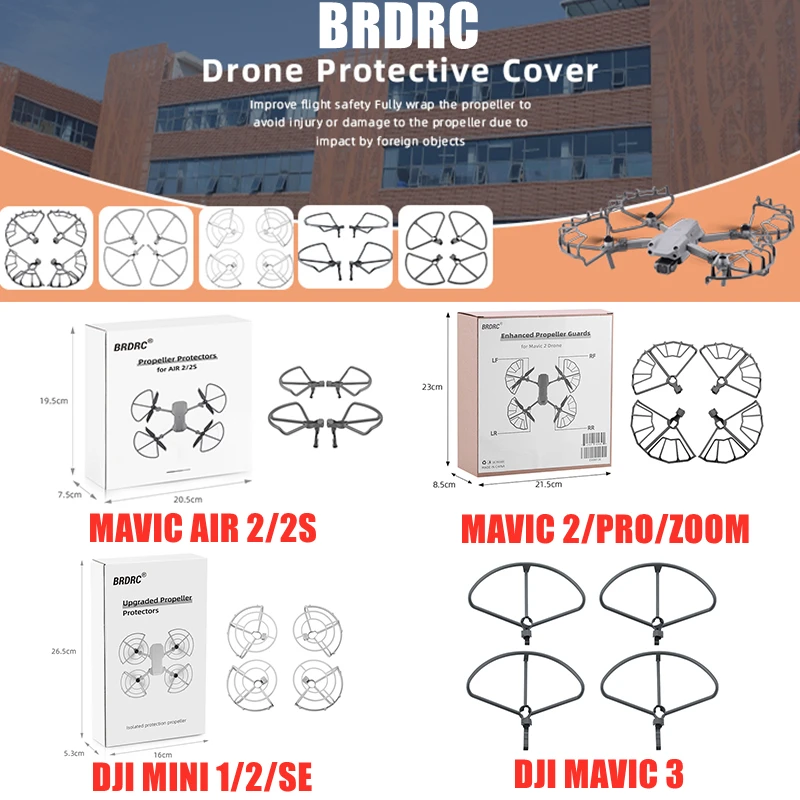 

Propeller Guard/Protector for DJI MAVIC MINI 1/2/SE/MAVIC AIR 2 2S/MAVIC 2/MAVIC 3/FPV COMBO/FIMI X8SE 2020/FIMI X8 MINI Drone
