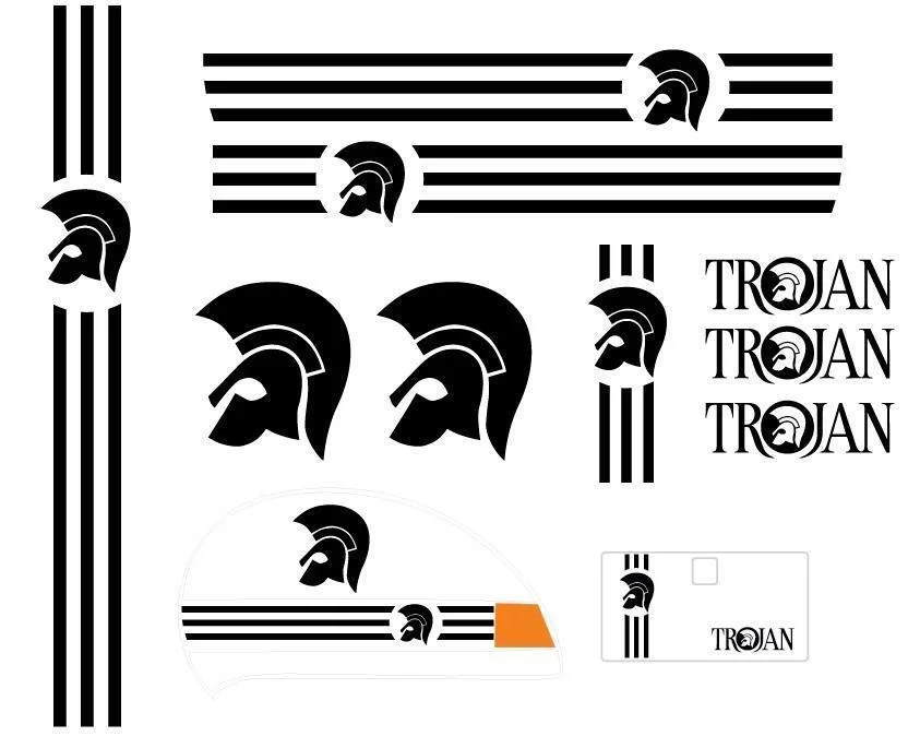 

Набор стикеров Vespa PX, 1 комплект/12 шт.