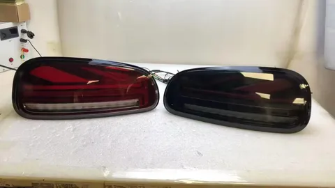 Пара автомобильных задних фонарей в сборе для BMW MINI Cooper F54 Clubman 2015-2020, стоп-сигнал, динамические автомобильные светодиодные фонари, задний фонарь