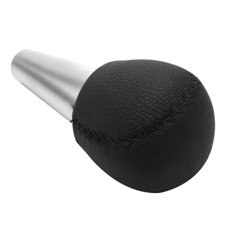 Фото HOT Pommeau de Levier de Vitesse de Voiture en Cuir PU Manette de Vitesse Boule для всего двигателя Volvo S60 V70 S60R V70R №3