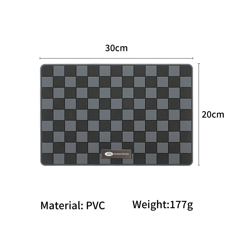 Липкий ПВХ Противоскользящий коврик для приборной панели автомобиля