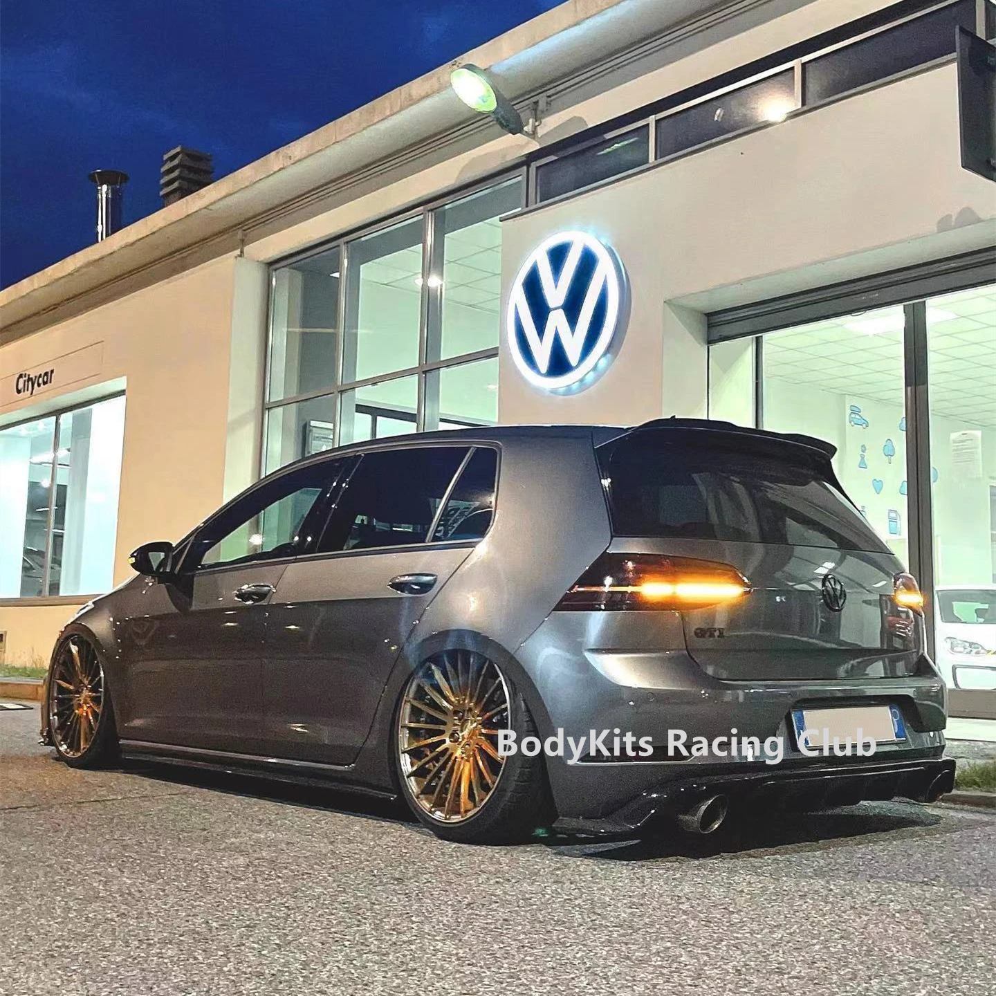 Maxton дизайн стиль блестящая черная фотография для Volkswagen Golf 7 5 GTI GTD GTE R 2013-2020 |