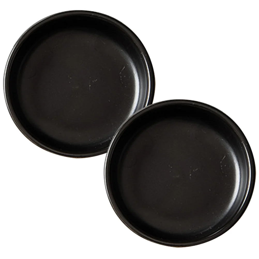 

2Pcs Household Ceramic Sauce Dishes Daily Use Sauce Dish Dipping Bowl Dip Bowls For Parties for Restaurant Daily Home