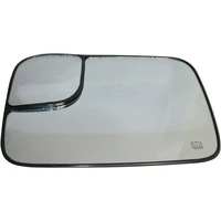 towing mirror glass heated upper driver left side for ram truck 1500 ch1324121