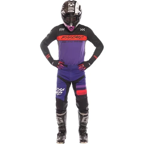 Комплект трикотажа FH Moto MX 2024, комплект снаряжения для мотокросса, комбинированный внедорожный трикотаж и брюки для мотоцикла ATV