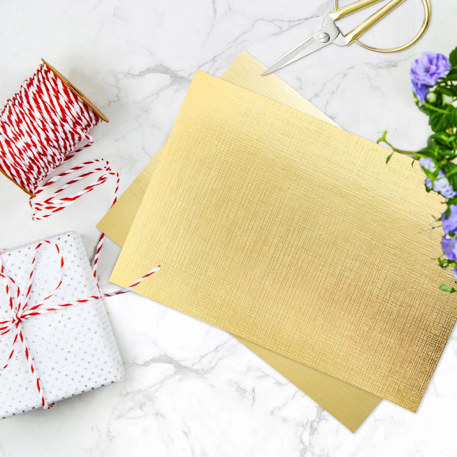 

Textured Cardstock Metallic Heavyweight Stock Paper Premium Thick Cardstock Paper for Arts Card Making Scrapbooking Kids Craft