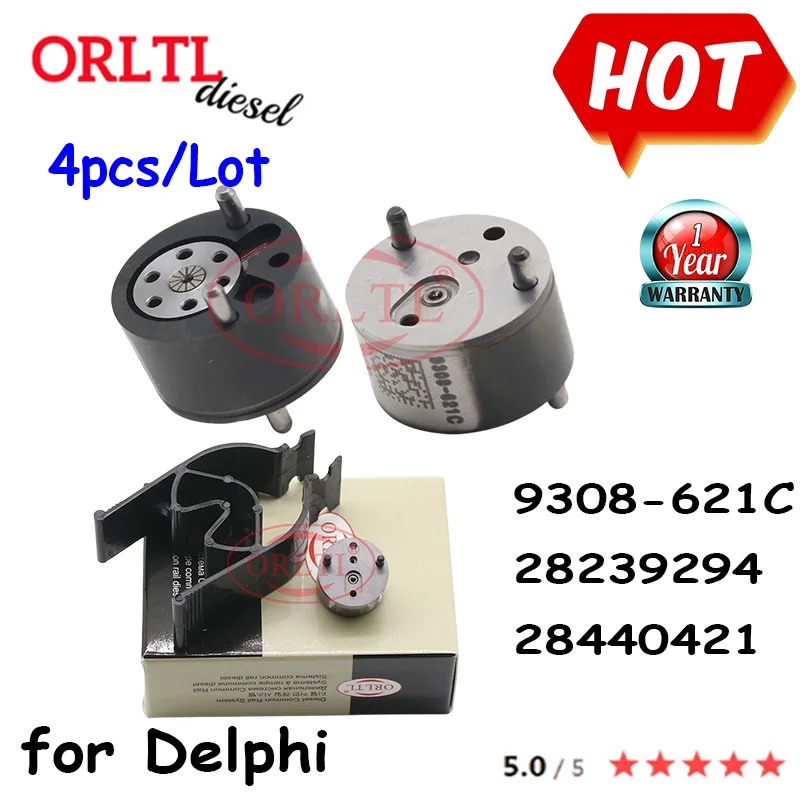 

Контрольный клапан форсунки 9308-621C для Ford Transit EJBR01101D RM4C1Q9K546BA 4C1Q9K546BA, 28239294 28440421, 4 шт.