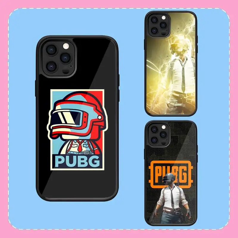 PUBG Battlegrounds Phone Case For Samsung S7 S8 S9 S10 S20 S30 Edge Plus Note 5 7 8 9 10 20 Pro Shell Silicone PC+TPU Cover