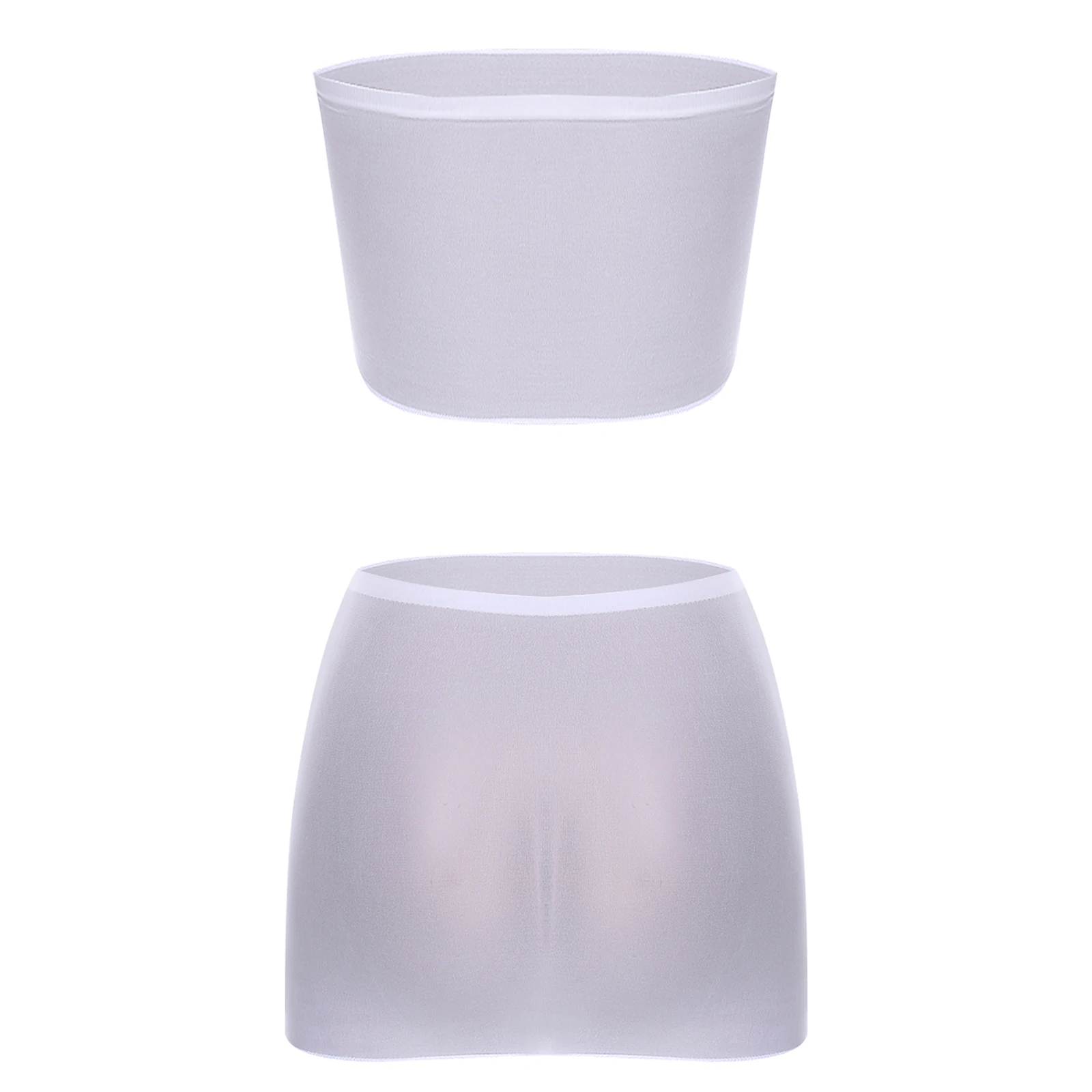 Женский комплект прозрачного нижнего белья с мультяшным принтом ночная рубашка