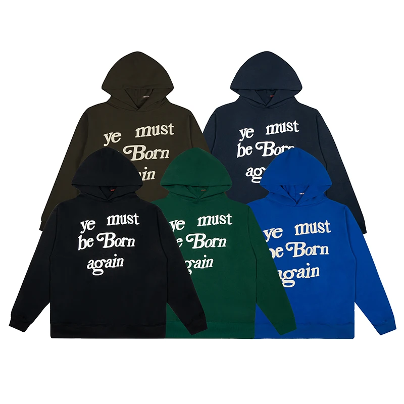 Большие модели CPFM KANYE стираемый старый женский и мужской стиль бархатный