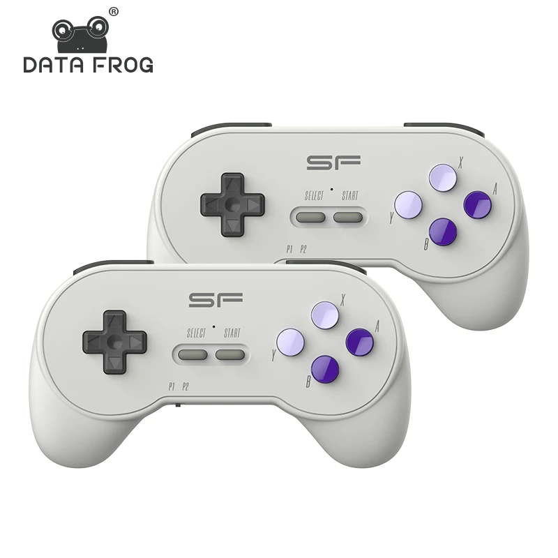 DATA FROG беспроводной геймпад для SF2000 Ручной игровой контроллер для SFC Ретро ТВ Видео консоль