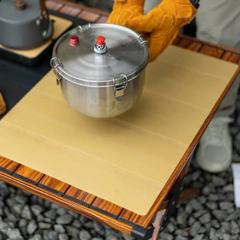 Уличный настольный коврик для кемпинга пикника изоляционный силиконовый стола