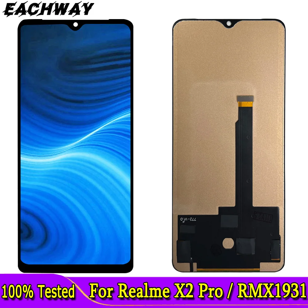 TFT For Oppo Reno ACE LCD Display Touch Screen Digitizer Assembly Replacement For Realme X2 Pro RMX1931 LCD Screen With Tools