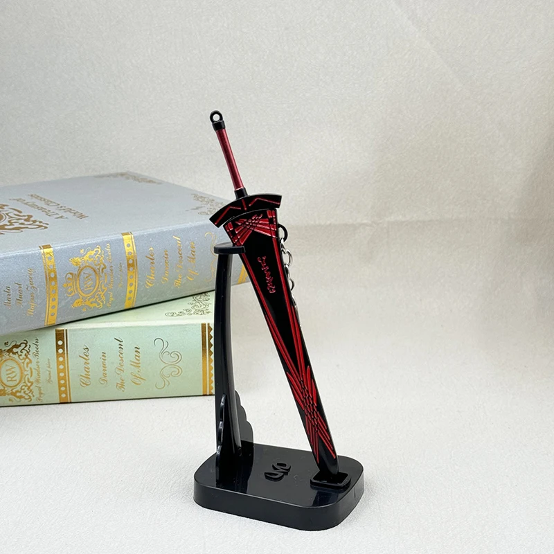 17 см черный брелок с мечом Excalibur Saber Alter Artoria Pendragon FATE аниме периферийные устройства