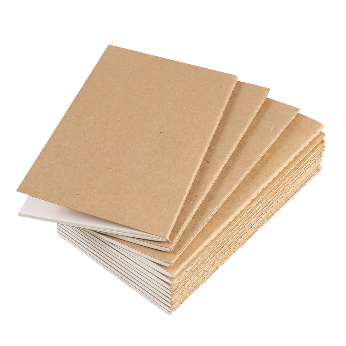 

Notebook Blank Travel Memo Notebooks Paper Kraft Book Sketchbooks Journal Diary Pad Dairy Notepad Work A5 Softcover Flip Subject