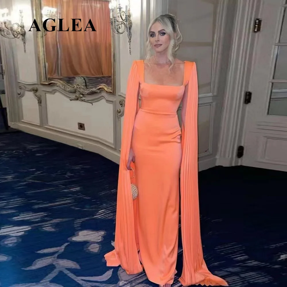 

Женское вечернее платье It's yiiya, белое длинное платье с квадратным вырезом, рукавами-фонариками и молнией на спине на лето 2019