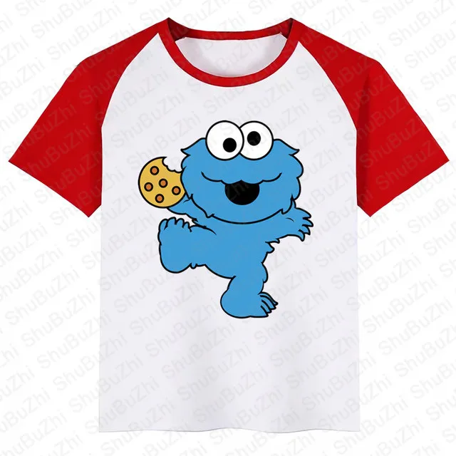 Детская хлопковая Футболка реглан с круглым вырезом 4 шара