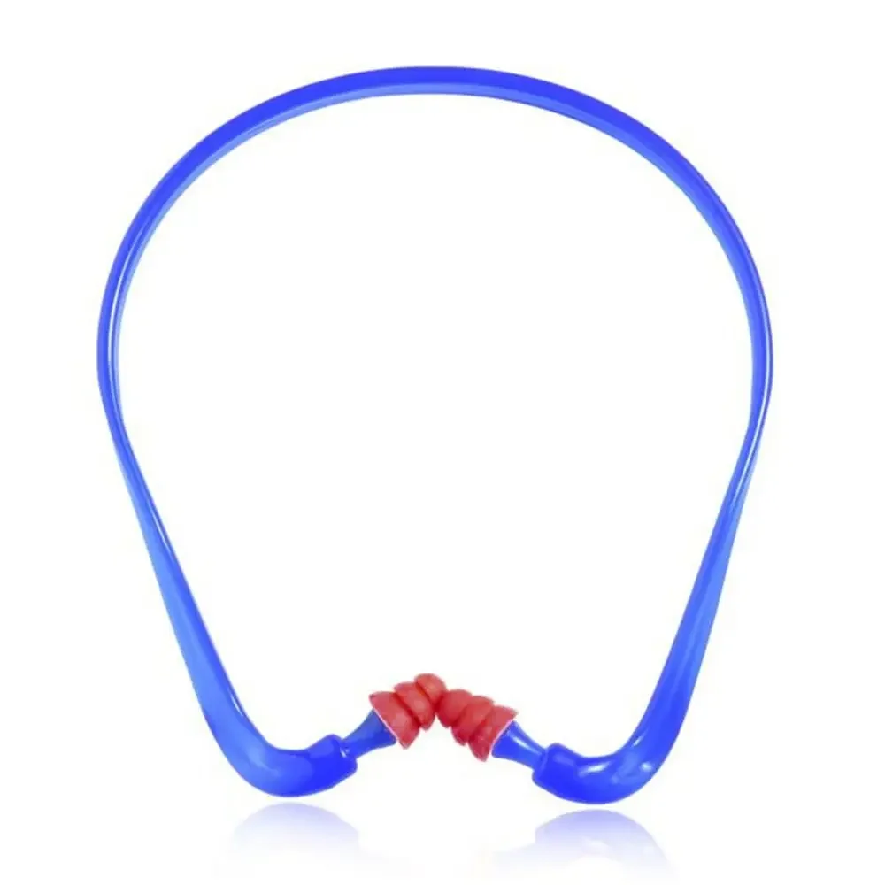 

Затычки для ушей с защитой от шума на голове, силиконовые беруши с шумоподавлением в синей оправе, для работы, сна, плавания