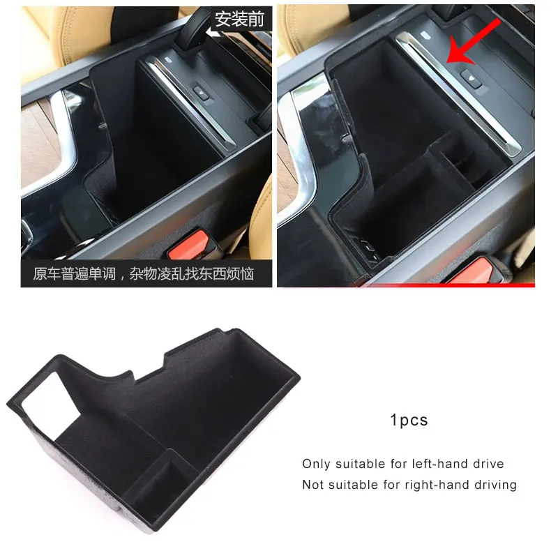 Подлокотник для Volvo XC90 XC60 S90 V90 S60 V60 коробка для хранения Флокированный ABS автомобильные аксессуары