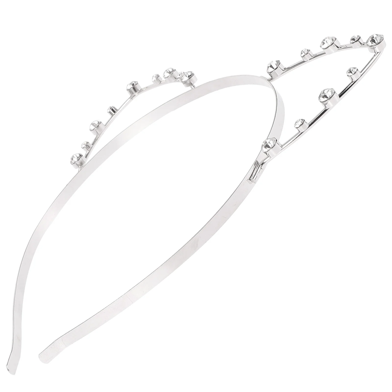 

Rhinestone Cat Ear Headbands, Shining Cat Ear Hair Hoops Hair Accessories Christmas Party Supplies for Daily Wearing and Party