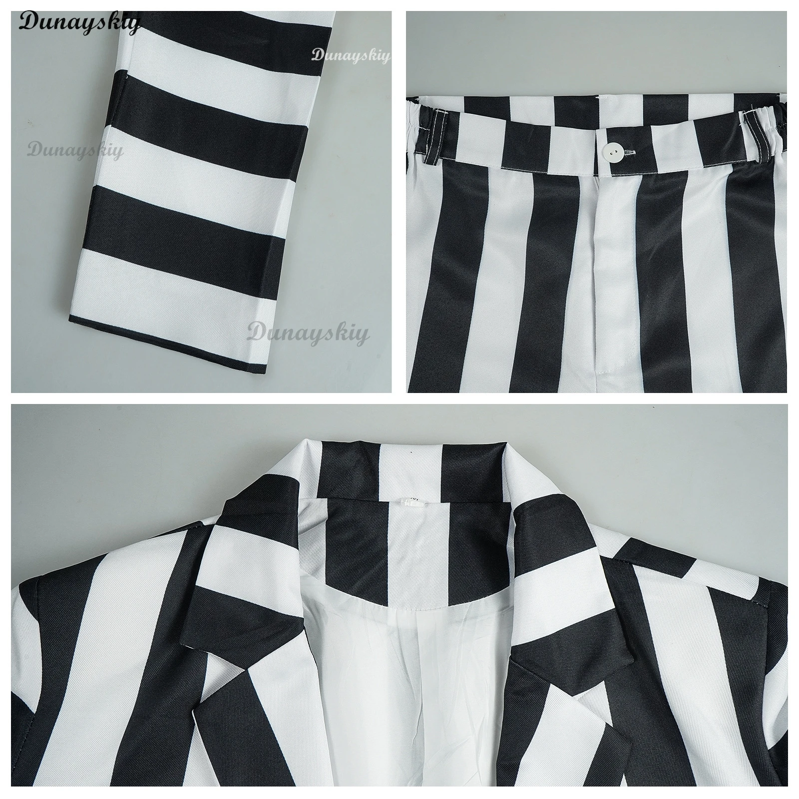 Костюм Майкла киатона для косплея мужская маска с париком костюм в черно-белую