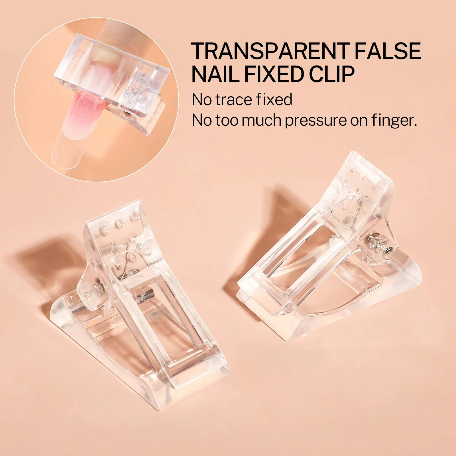 10 шт. светодиодные зажимы для наращивания ногтей