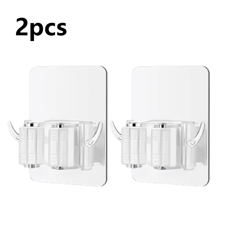 

Держатель для метлы самоклеящийся прозрачный