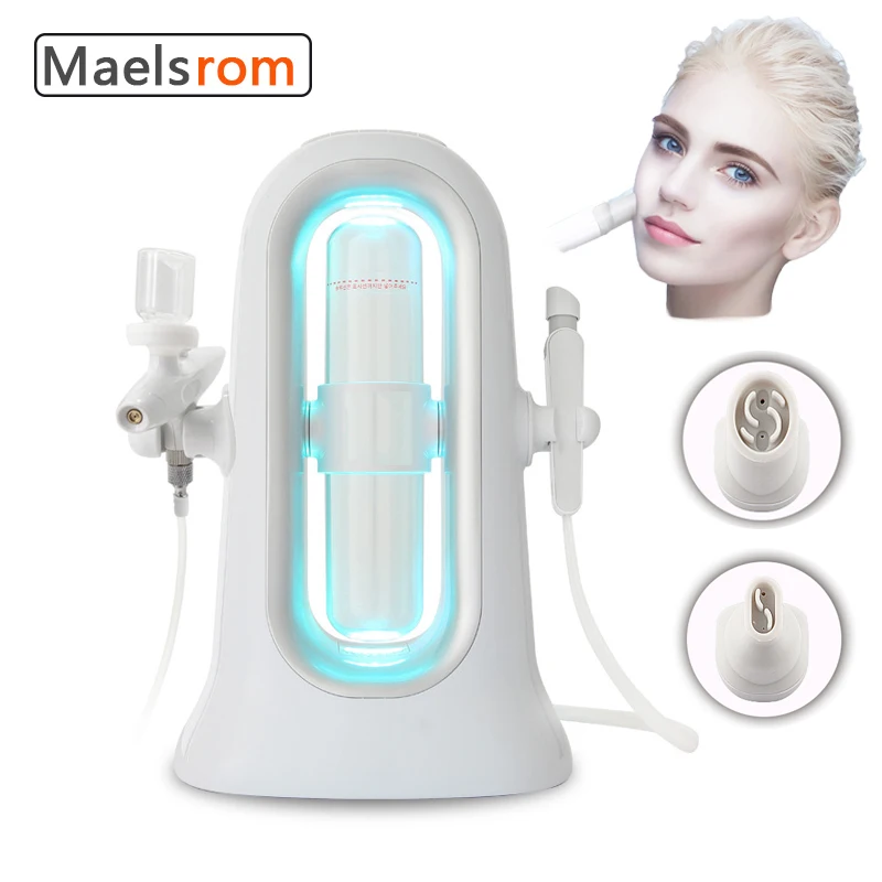 2-In-1 Water Oxygen Small Bubble Skin Activating Instrument Black Head Removing Skin Care and Moisturizing Facial Machine