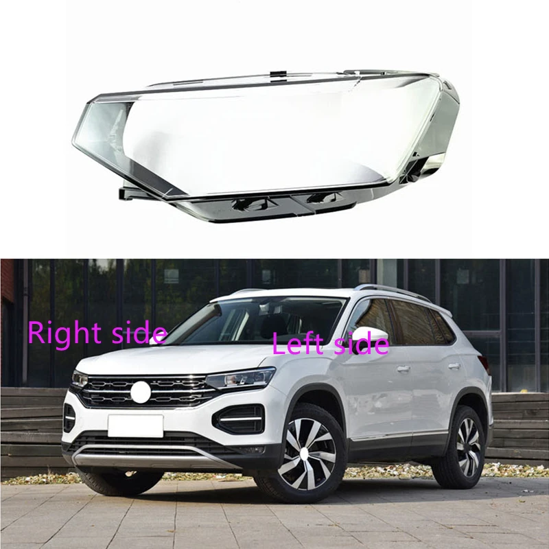 

For Volkswagen VW TAYRON 2019 2020 Car Headlight cover Headlamp Lens Auto Shell Cover